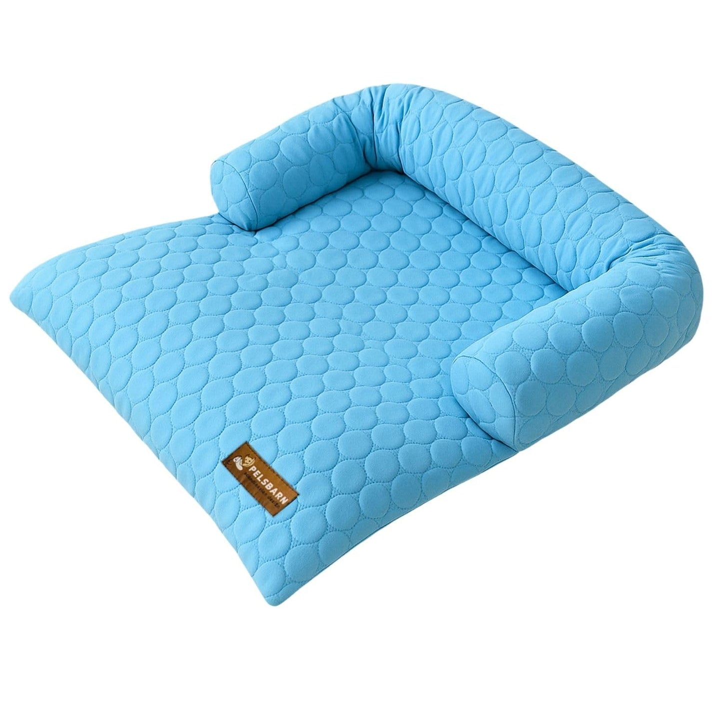 Cooling Dog Bed Ice Silk Self Cooling Non-Slip Washable