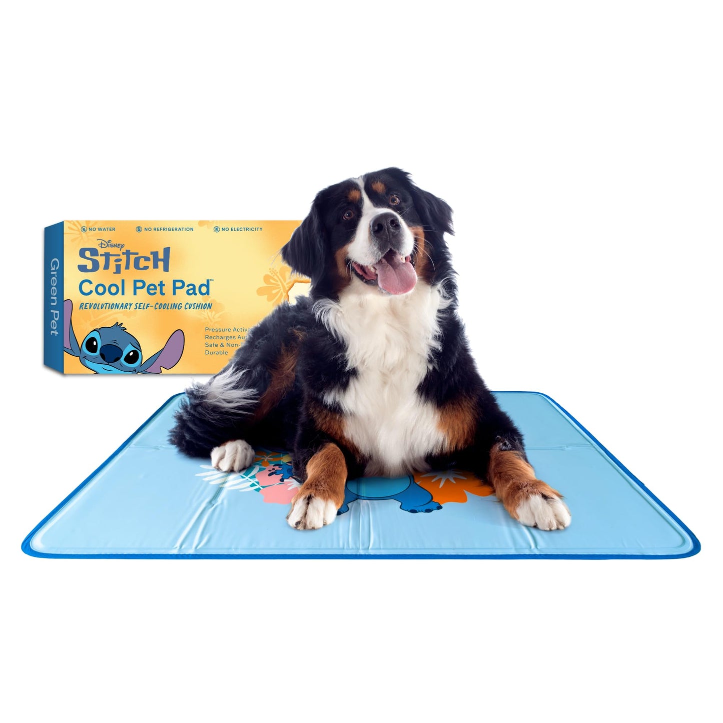 Pressure Activated Dog Cooling Mat Gel Crate Pad Large