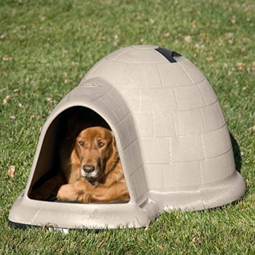 Petmate Indigo Dog House All-Weather Protection Taupe/Black 3