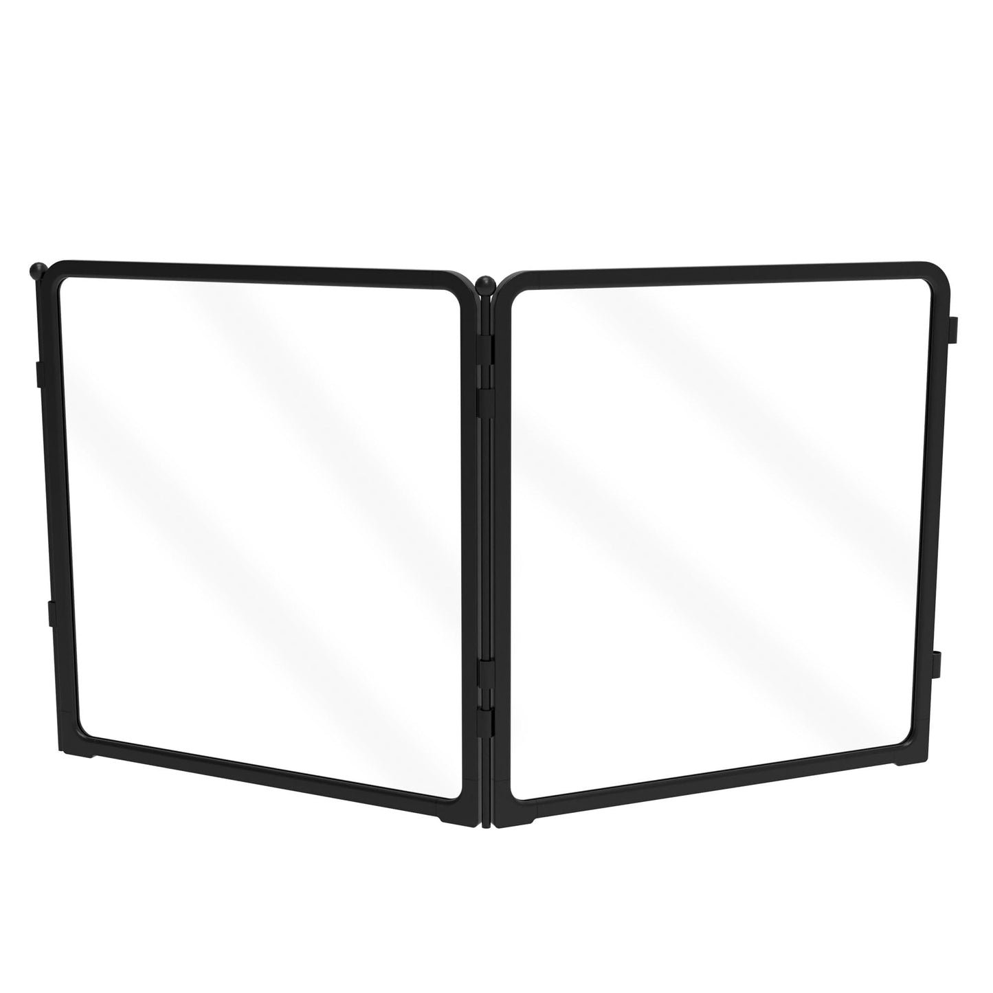 Acrylic Indoor Dog Playpen Metal Frame Heavy Duty Puppy Fence