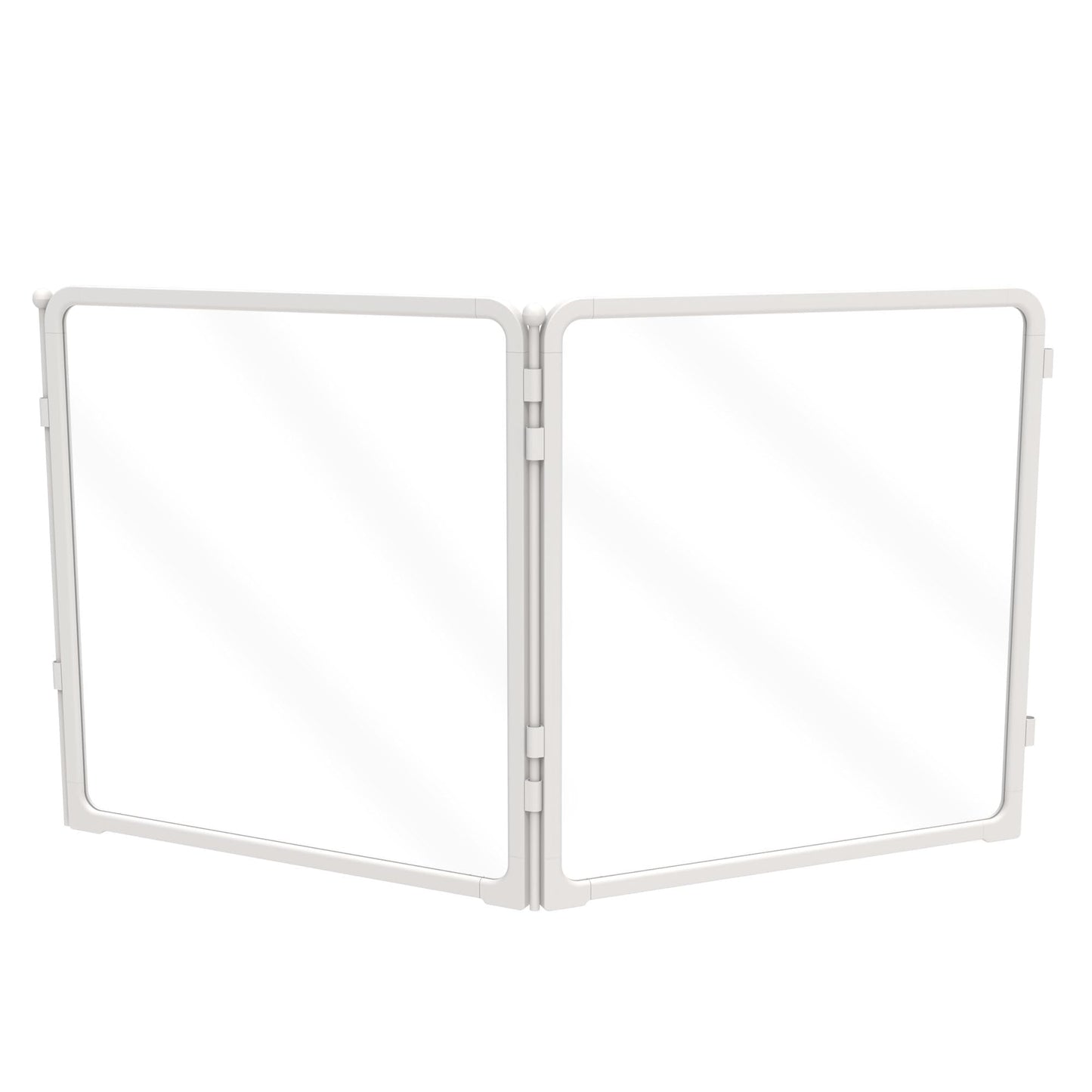 Acrylic Indoor Dog Playpen Metal Frame Heavy Duty Puppy Fence
