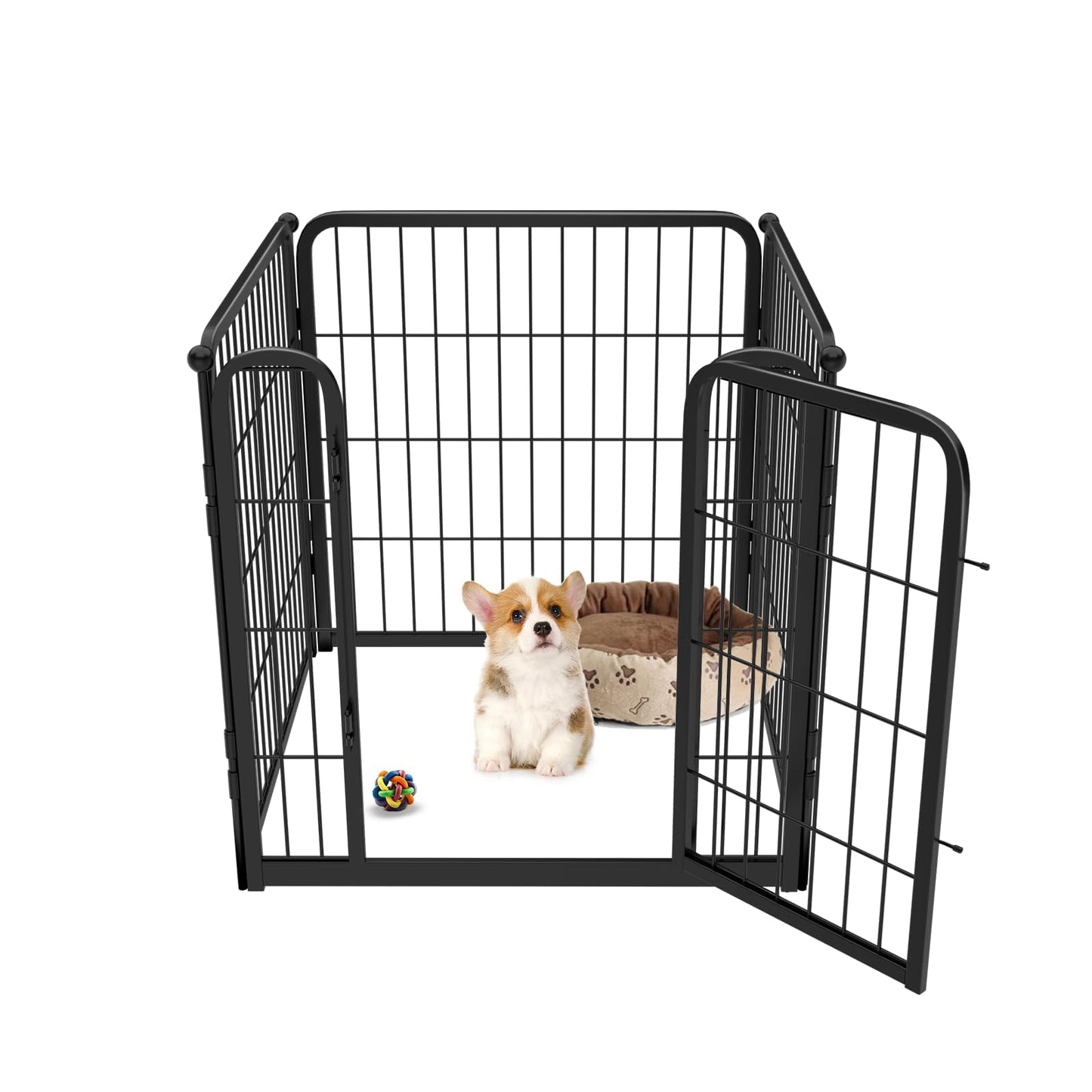 Indoor Dog Playpen Safe Secure Puppy Fence Stress Free