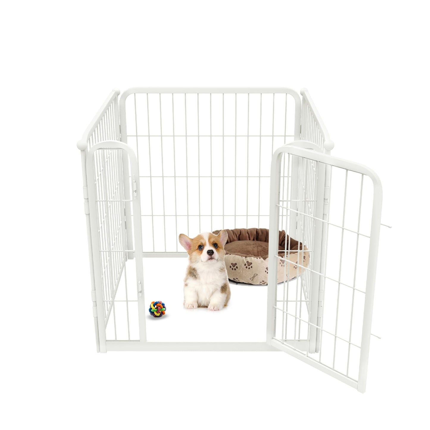 Indoor Dog Playpen Safe Secure Puppy Fence Stress Free