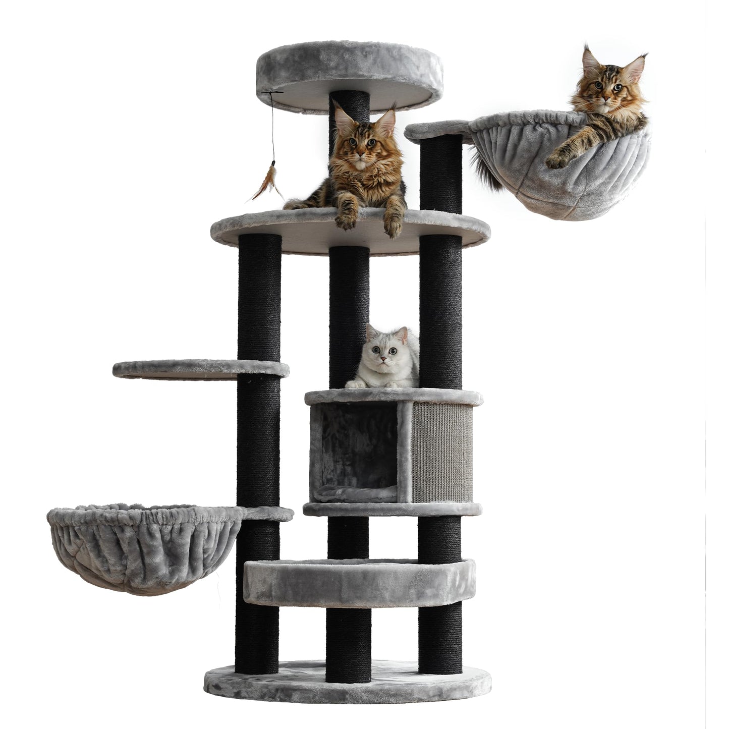 Sopapets Extra Large Cat Tree for Indoor Cats Large Adult