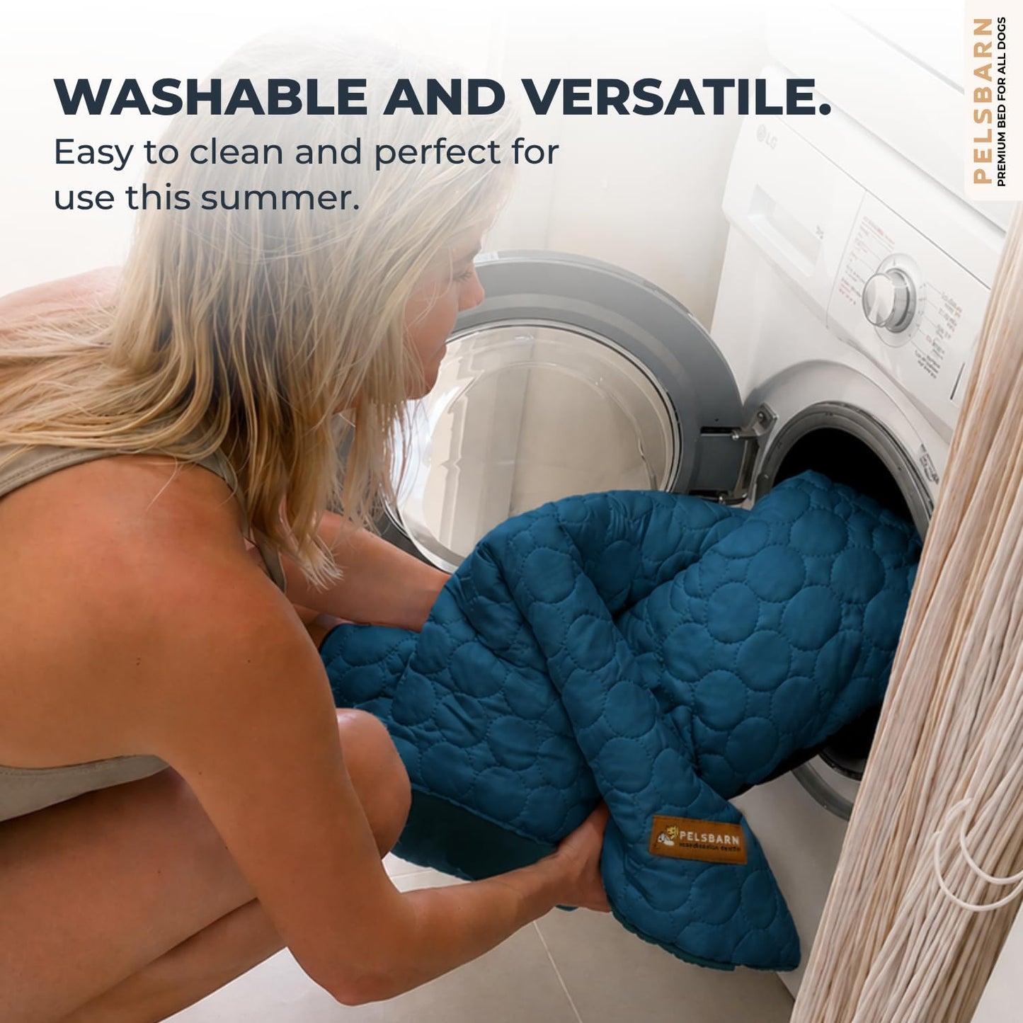 Cooling Dog Mat Ice Silk Self Cooling Non-Slip Washable