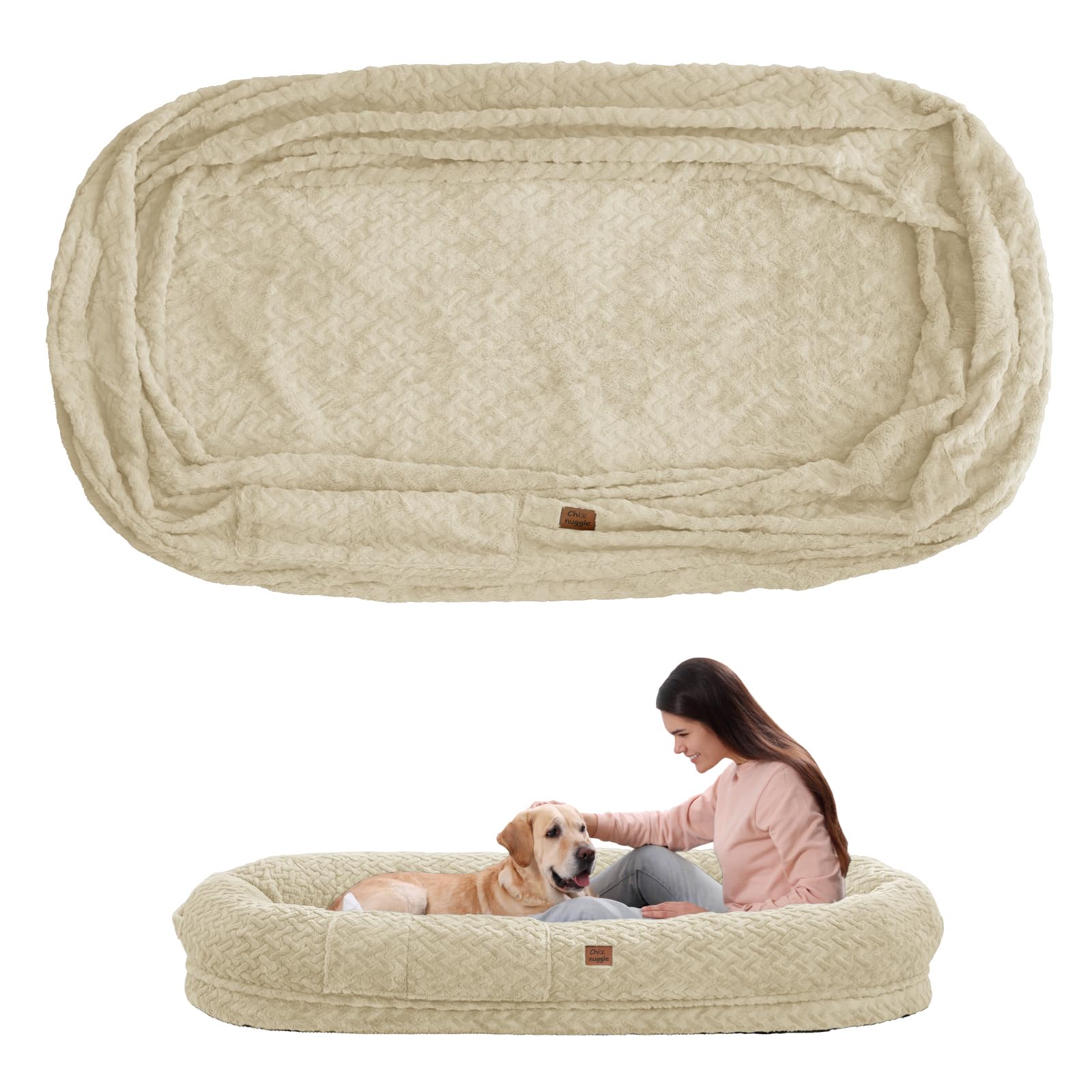 Human Dog Bed Updated