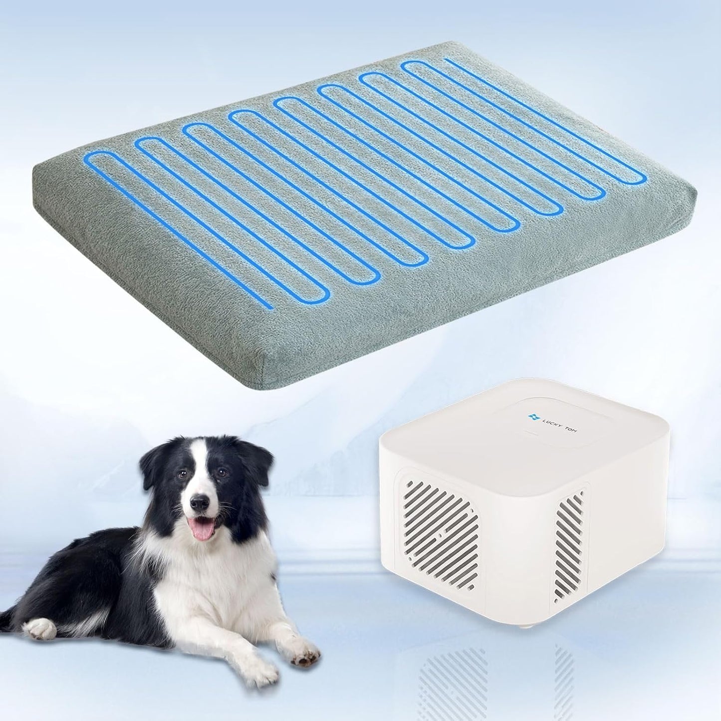 Cooling Water Pet Mat Dog Cat Crate Pad Washable