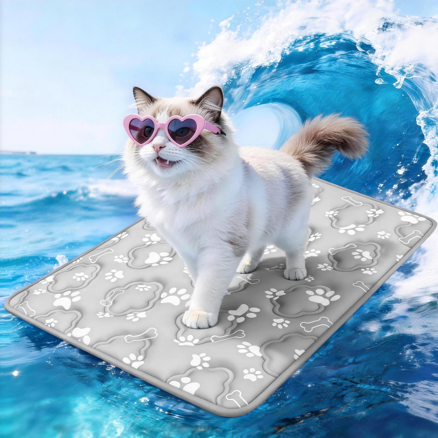 Prisay Dog Cooling mat for Large Dogs
