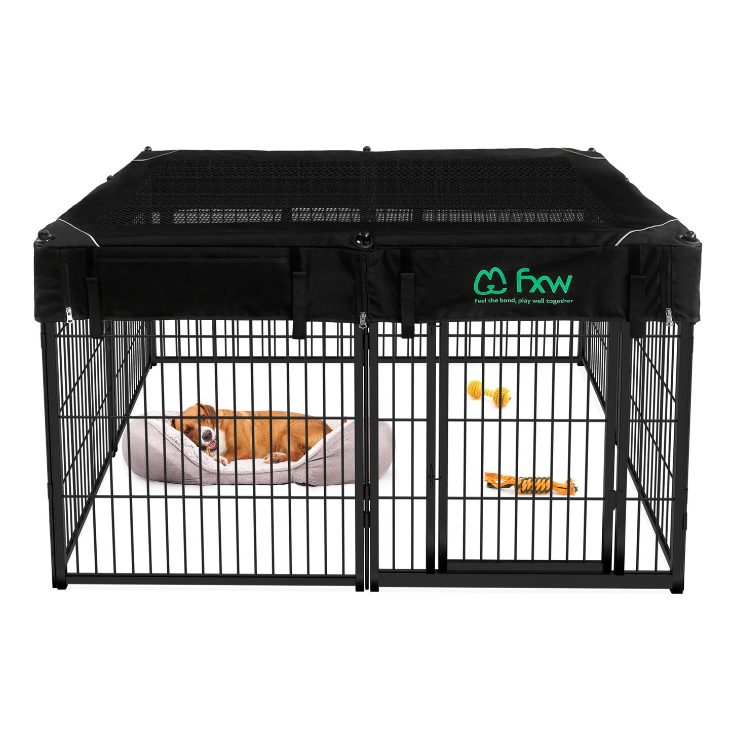 Indoor Dog Playpen Safe Secure Puppy Fence Stress Free