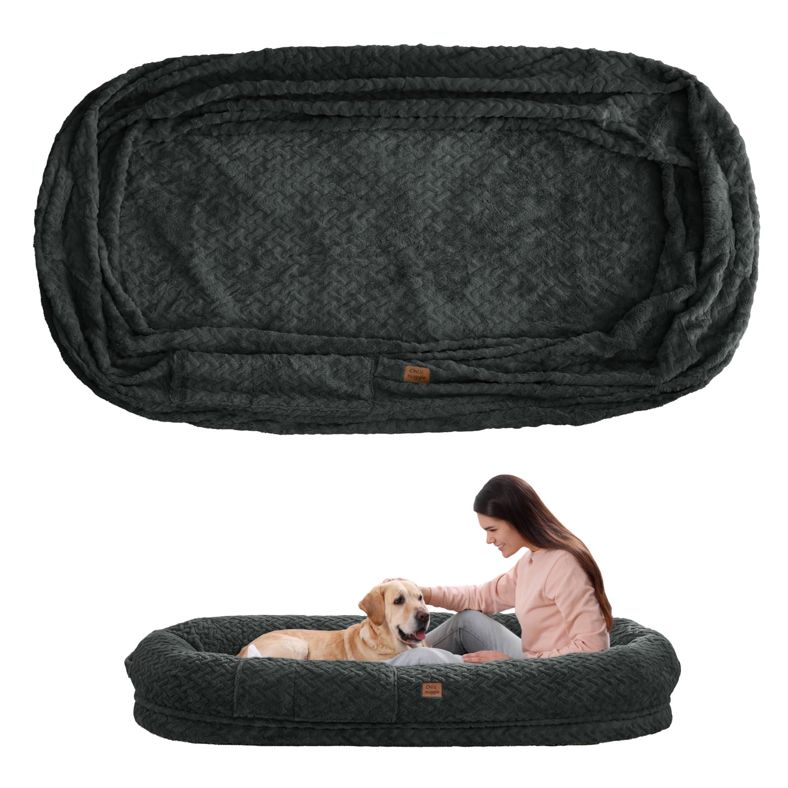 Human Dog Bed Updated