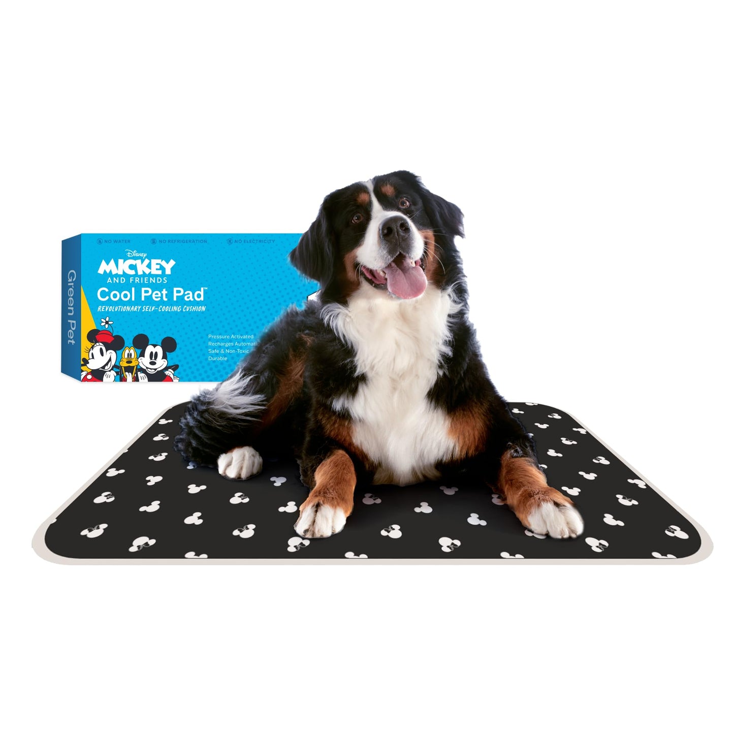 Pressure Activated Dog Cooling Mat Gel Crate Pad Large