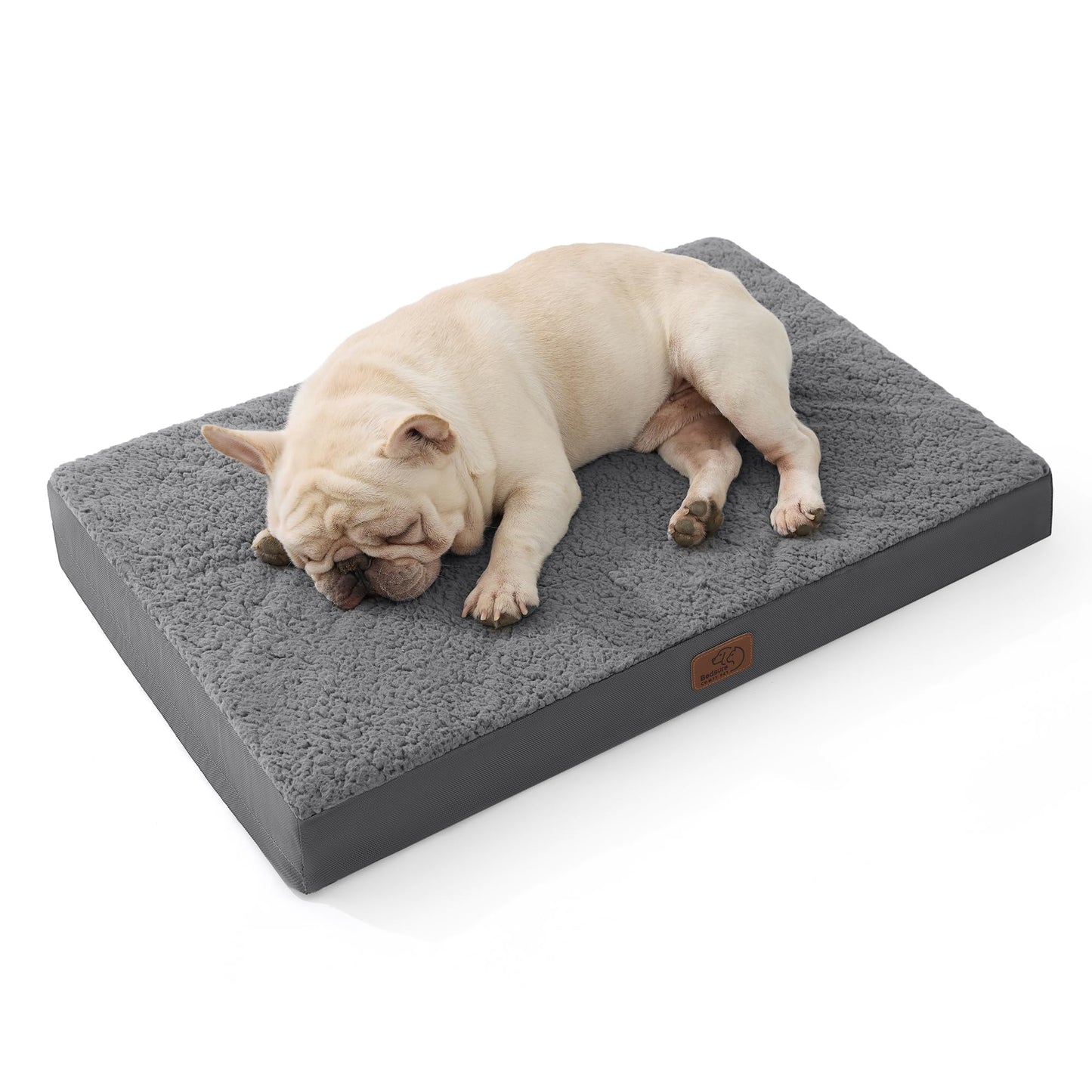 Orthopedic Foam Dog Bed Egg Crate Washable Cover Mat