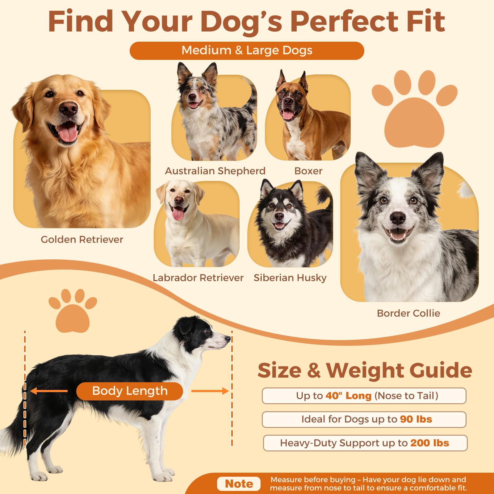 Oakvera Dog Couch Sofa for Large & Extra Large Dogs, Elevated Pet Bed with Legs, Button Tufted Chenille Dog Couch with Backrest and Armrests, Modern Indoor Dog Furniture