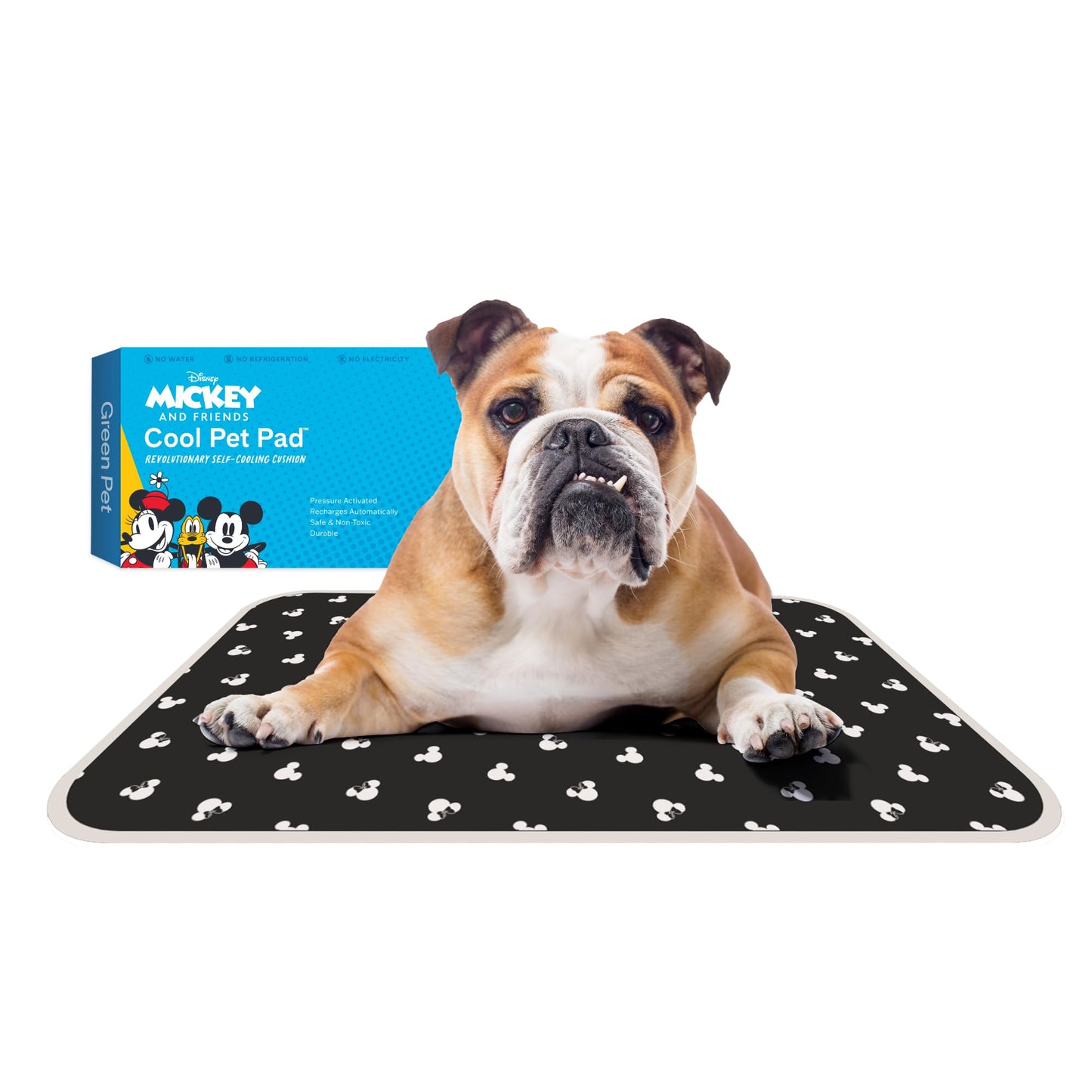 Pressure Activated Dog Cooling Mat Gel Crate Pad Large