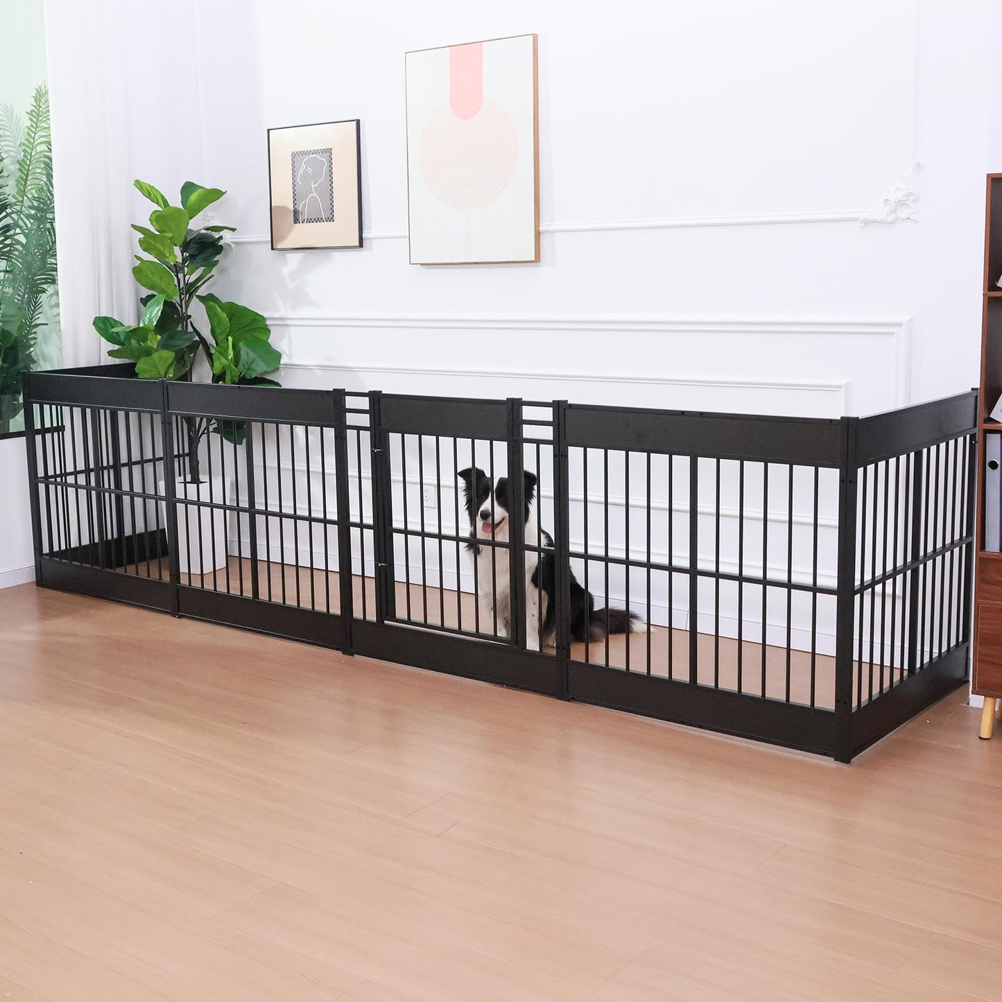 Heavy Duty Dog Playpen Indoor Furniture Style Puppy Pen