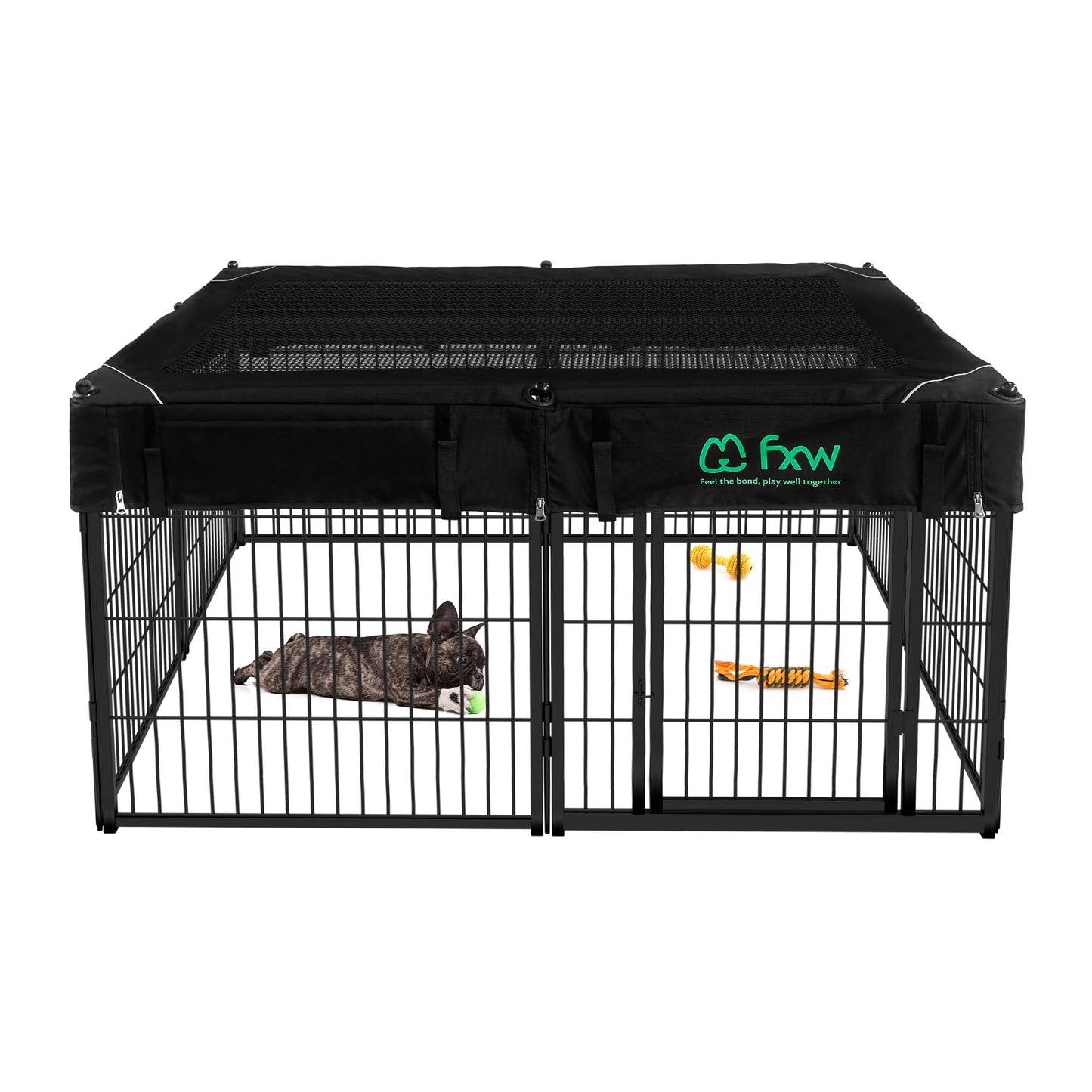 Indoor Dog Playpen Safe Secure Puppy Fence Stress Free