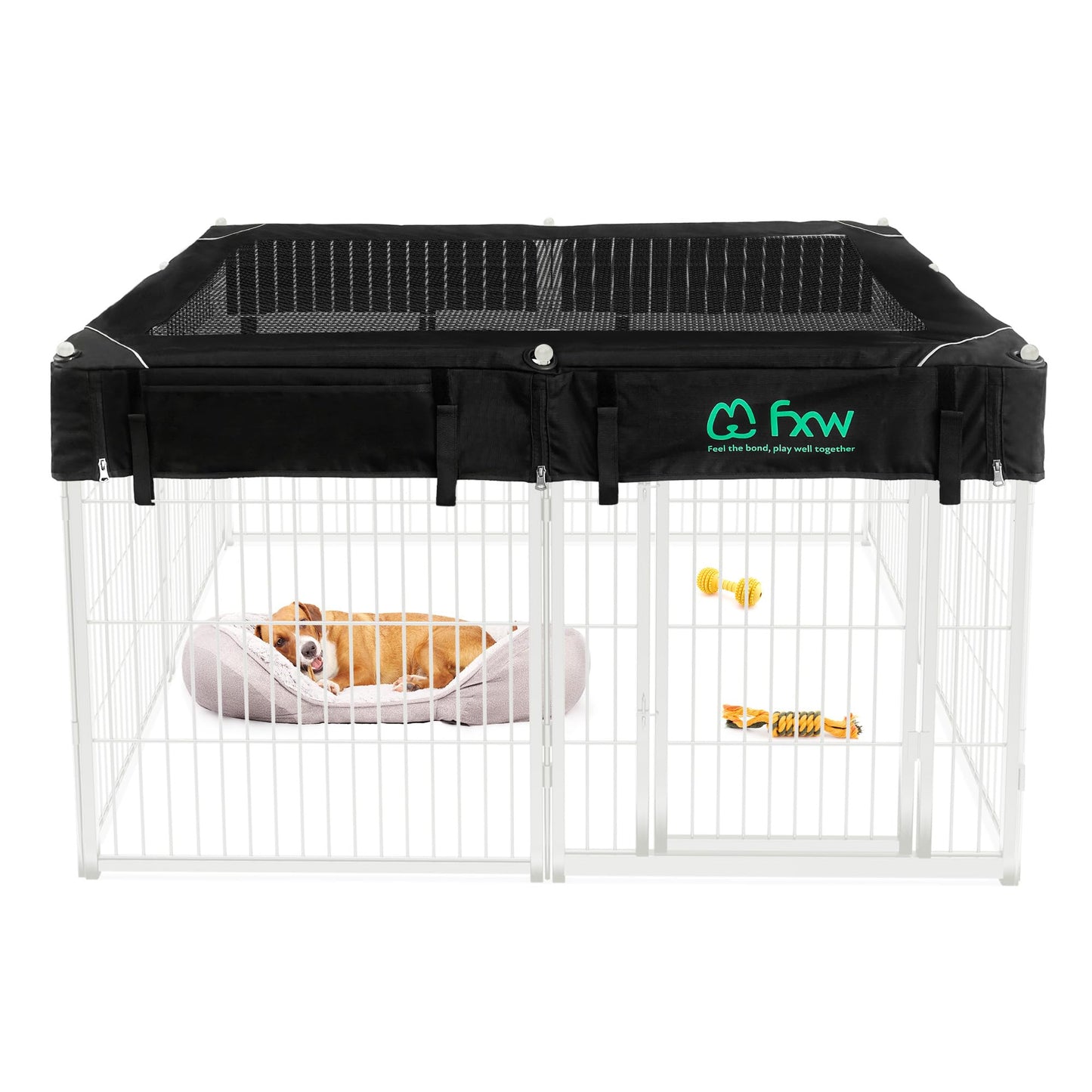 Indoor Dog Playpen Safe Secure Puppy Fence Stress Free