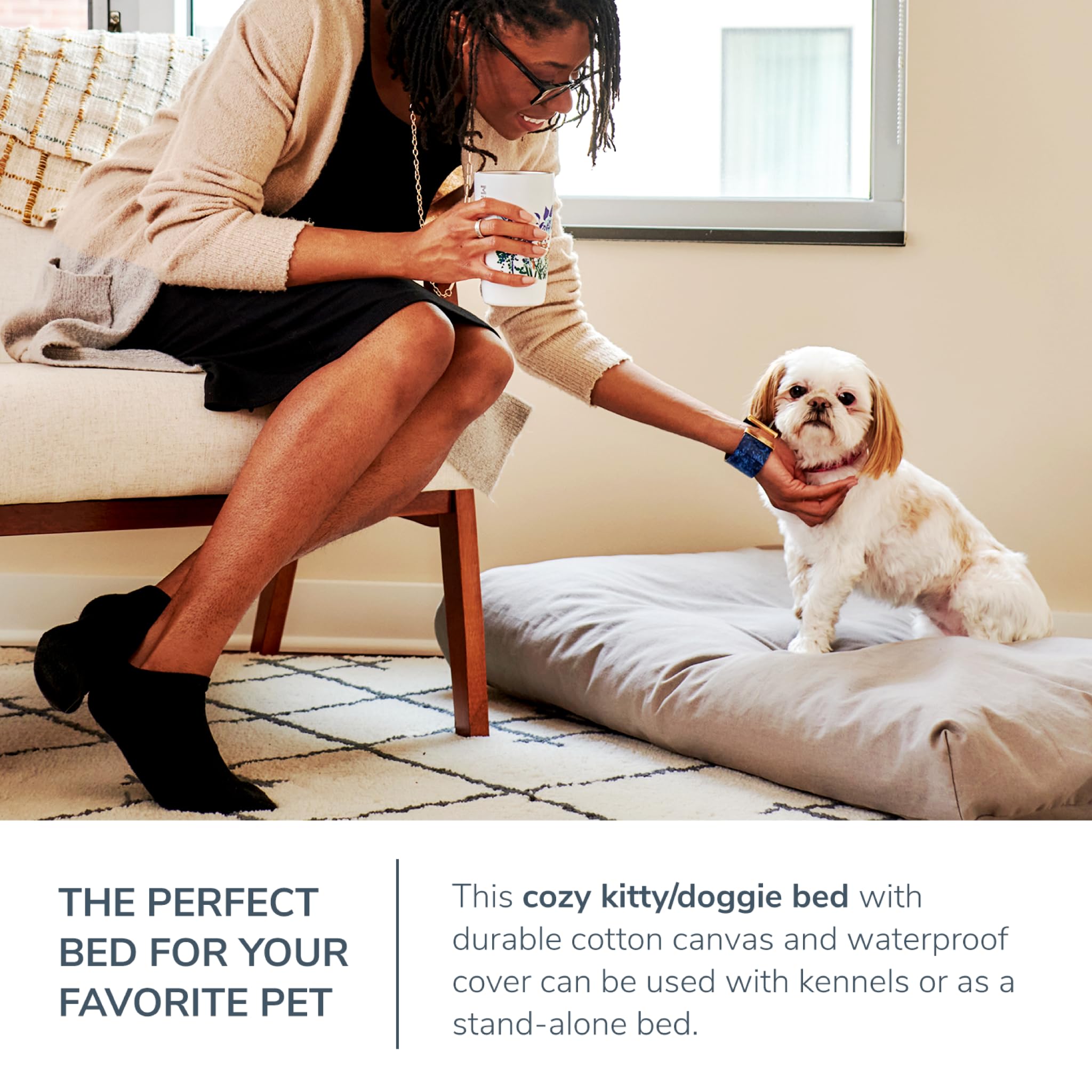 Naturepedic Organic Pet Bed & Pet Bed Cover - Parent