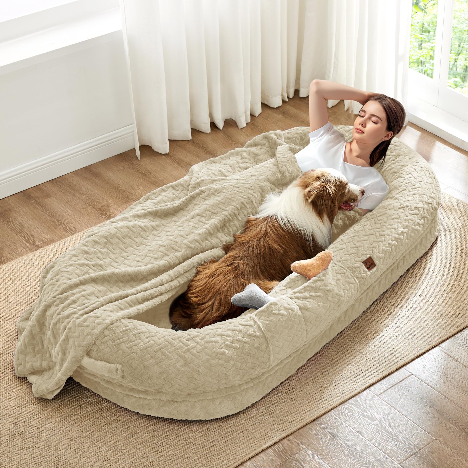Human Dog Bed Updated