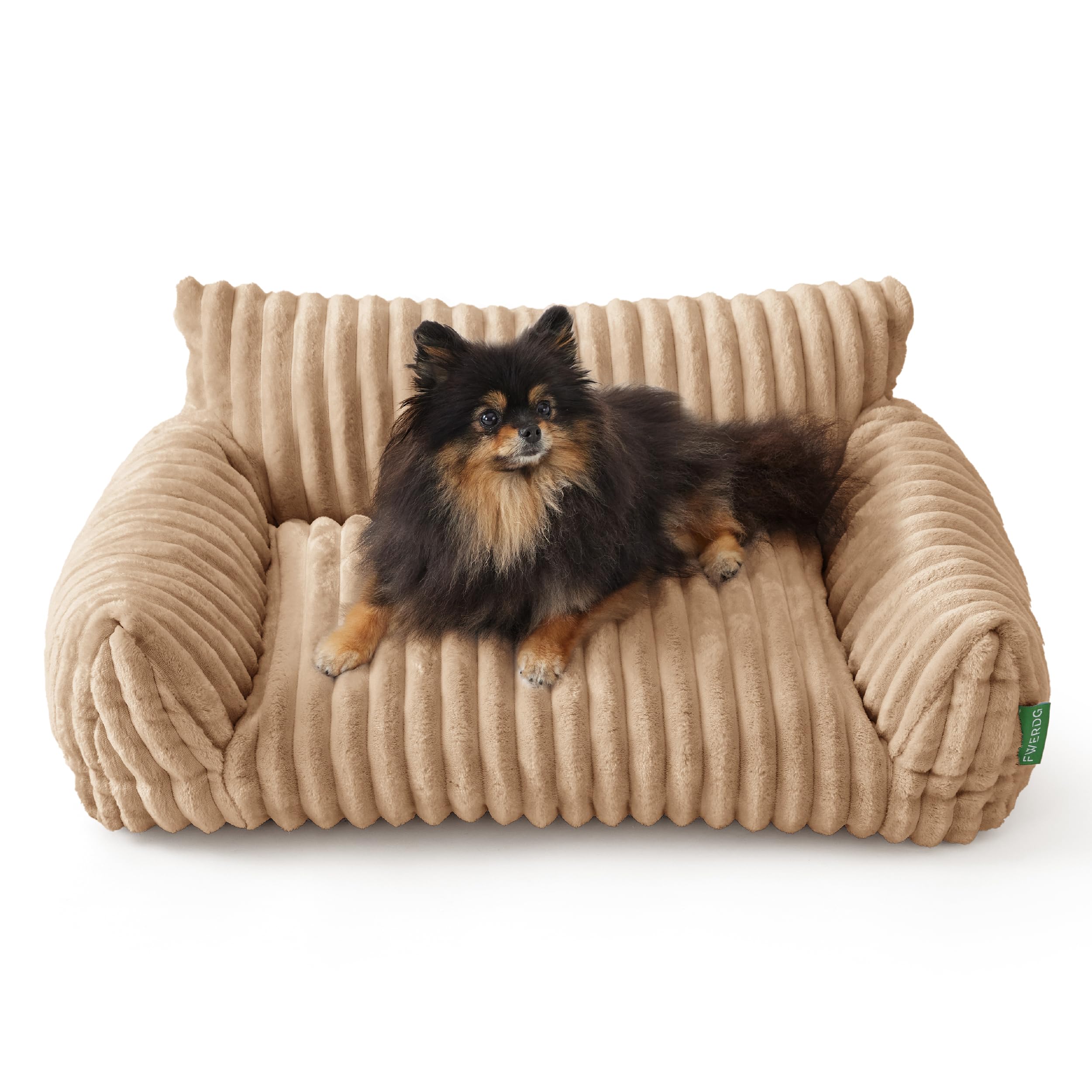 FWERDG Cute Couch Bed for Pets, Supportive Cat Sofa for Indoor Cats, Dog Sofa Bed for Dogs