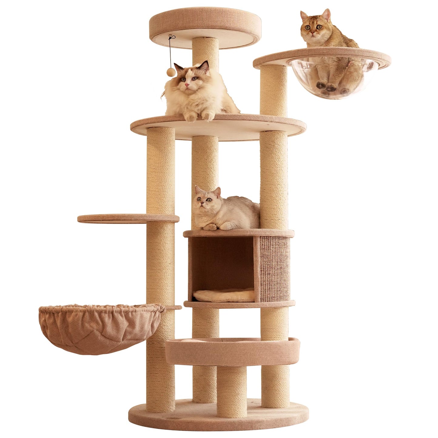 Sopapets Extra Large Cat Tree for Indoor Cats Large Adult