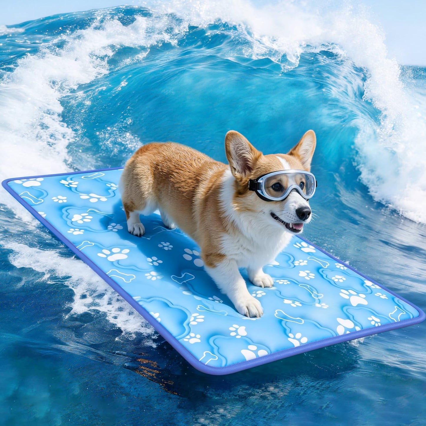 Prisay Dog Cooling mat for Large Dogs