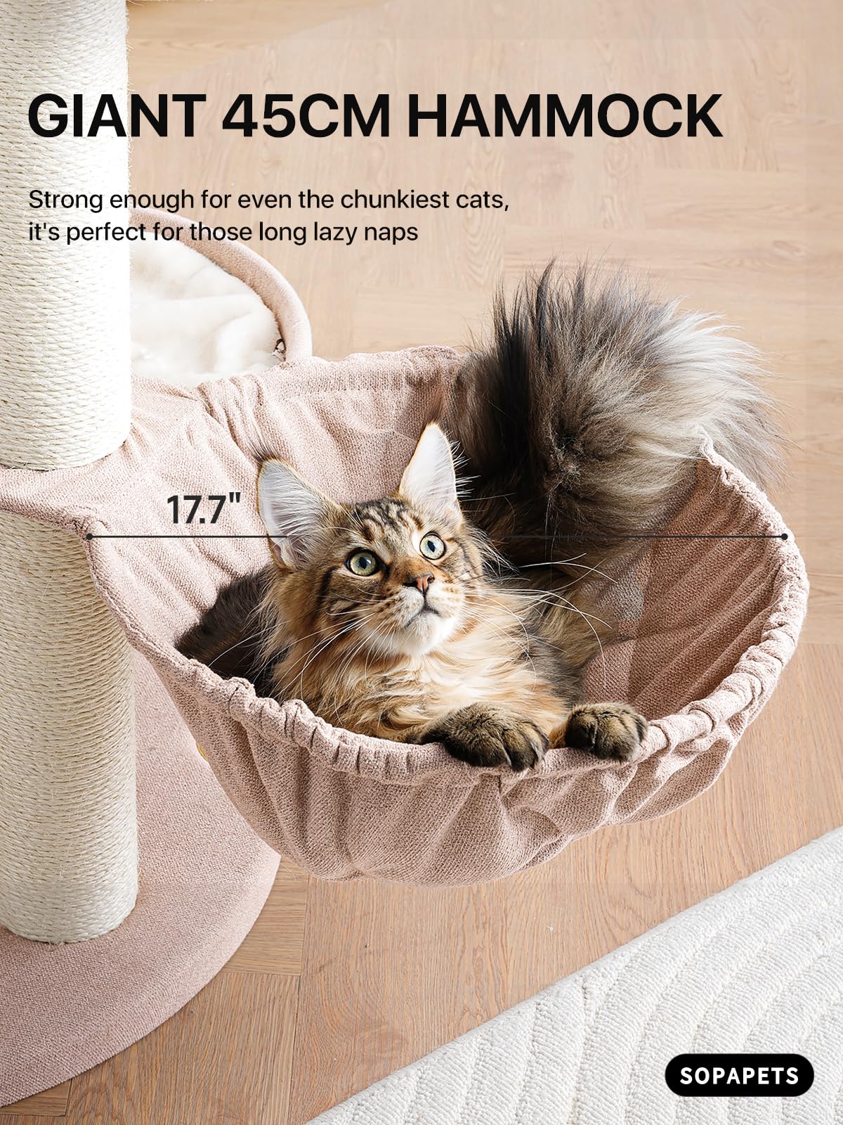 Sopapets Extra Large Cat Tree for Indoor Cats Large Adult