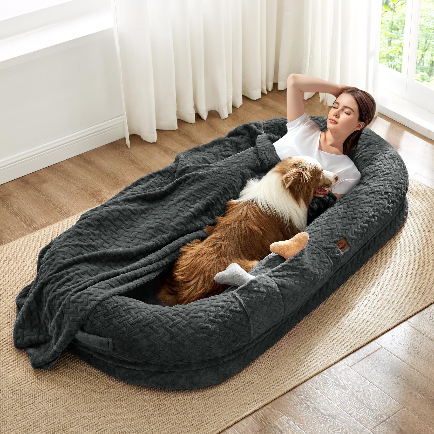 Human Dog Bed Updated