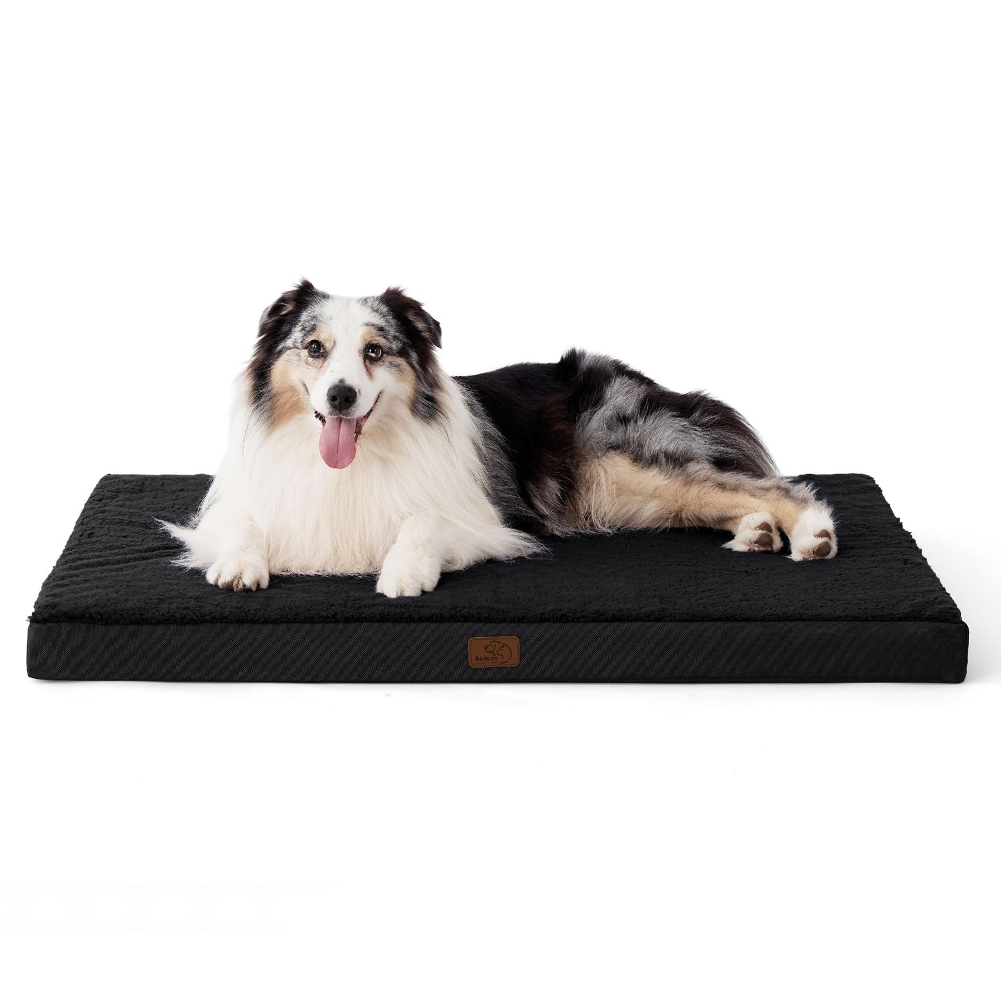 Orthopedic Foam Dog Bed Egg Crate Washable Cover Mat