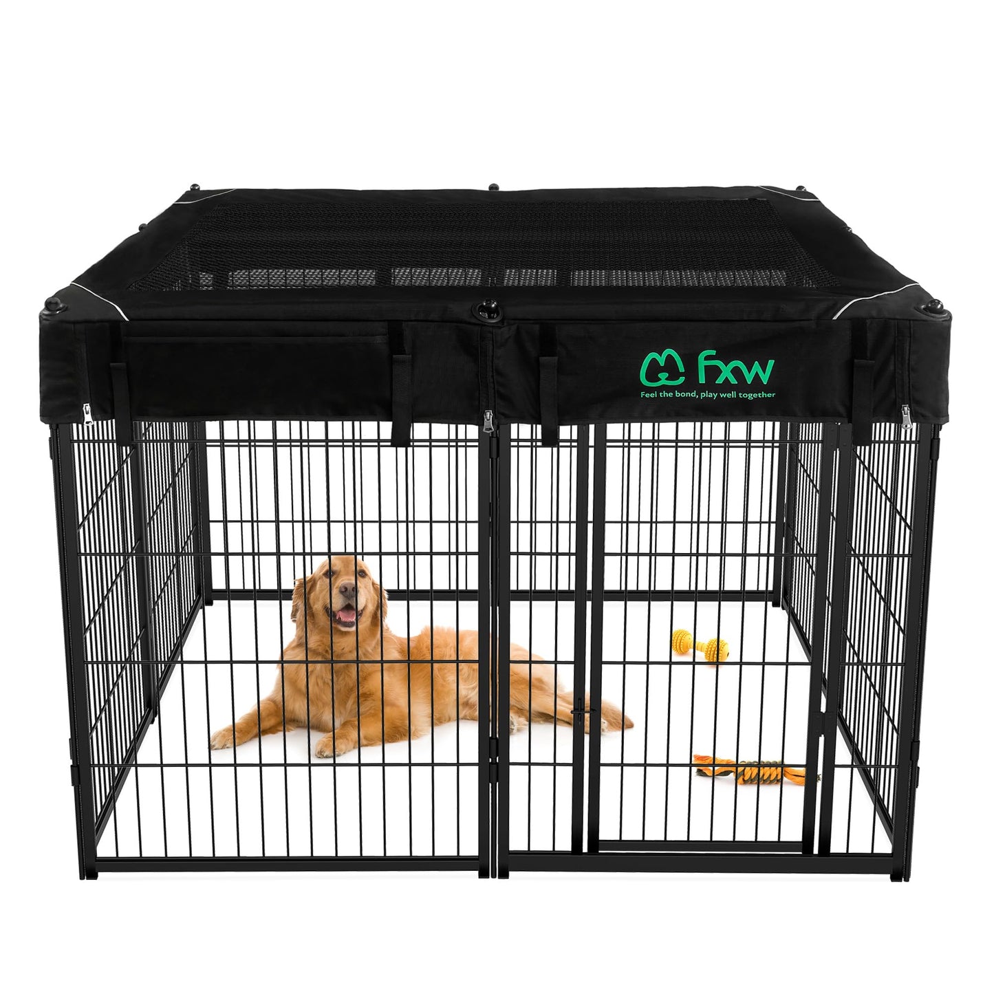 Indoor Dog Playpen Safe Secure Puppy Fence Stress Free