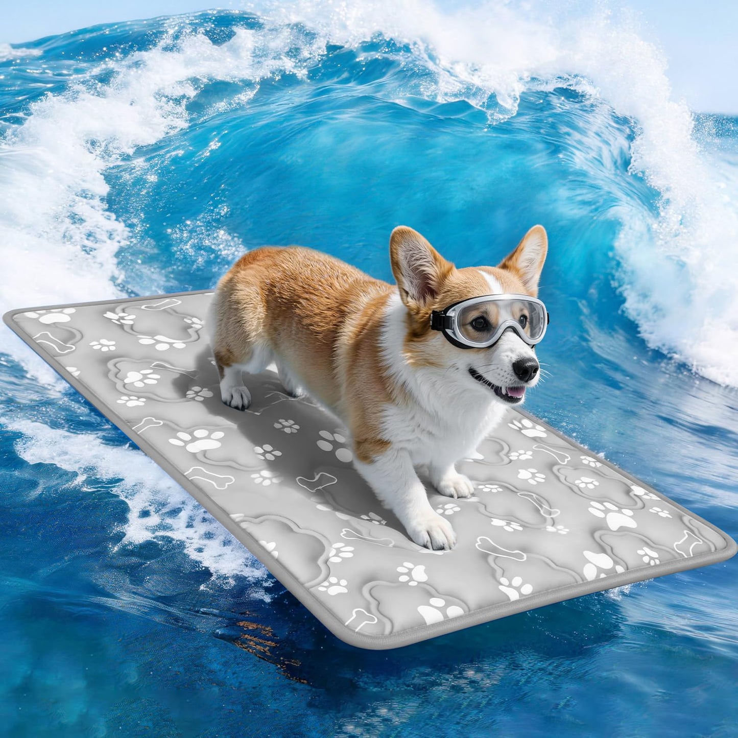 Prisay Dog Cooling mat for Large Dogs