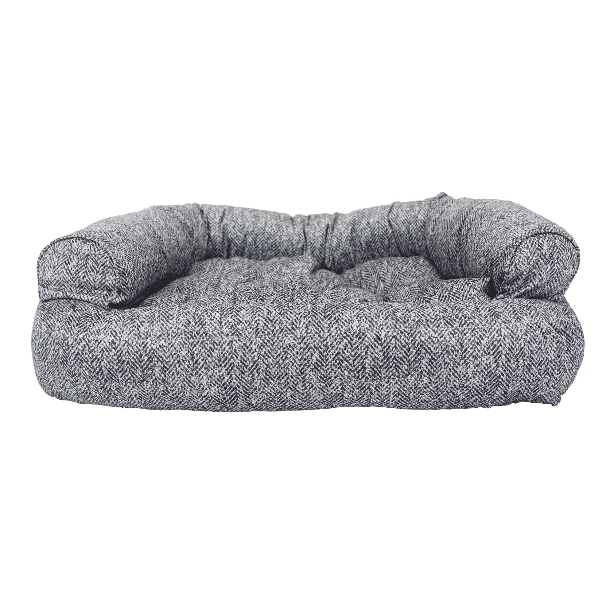 Snoozer Luxury Overstuffed Microsuede Pet Sofa