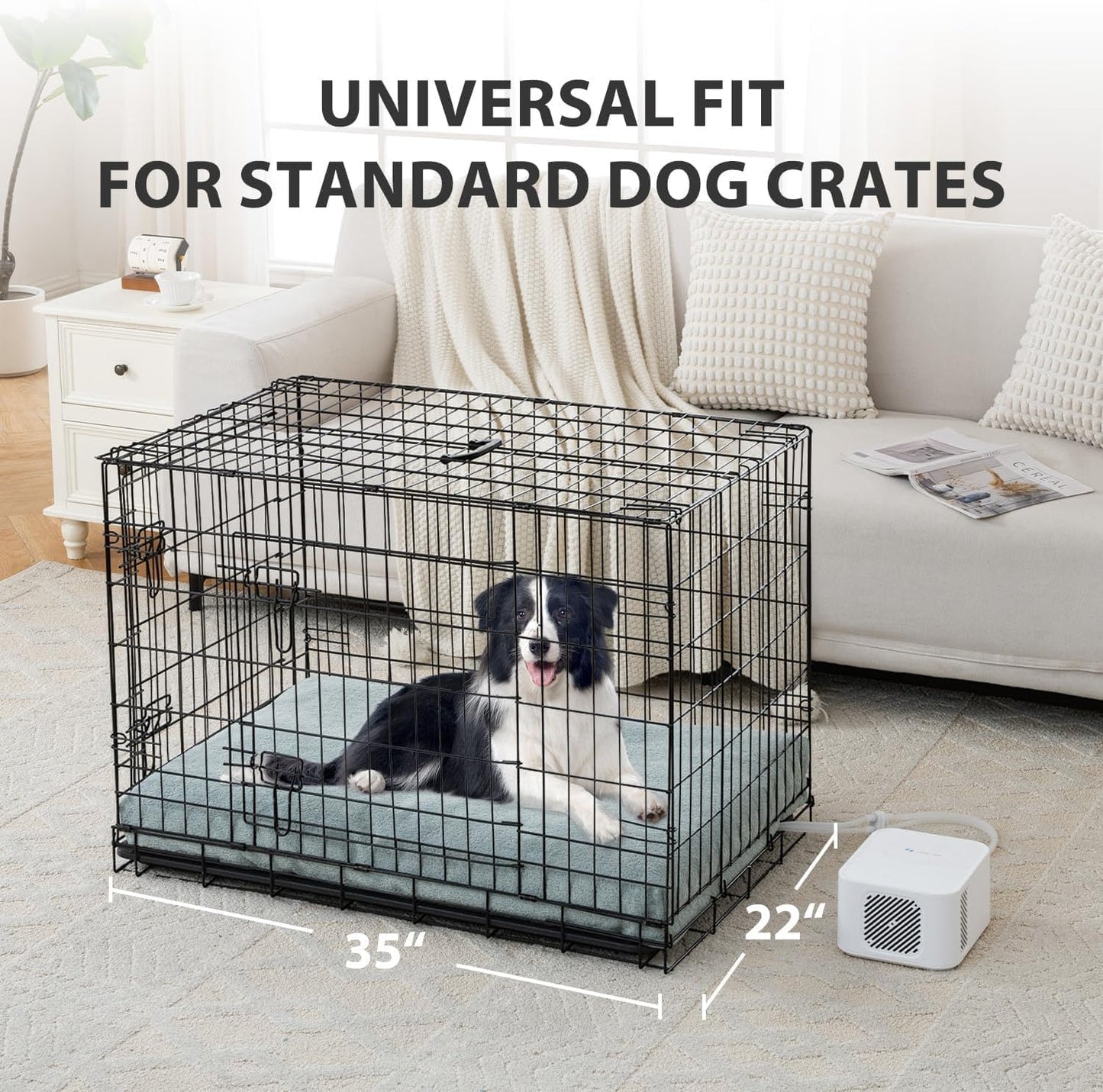Cooling Water Pet Mat Dog Cat Crate Pad Washable