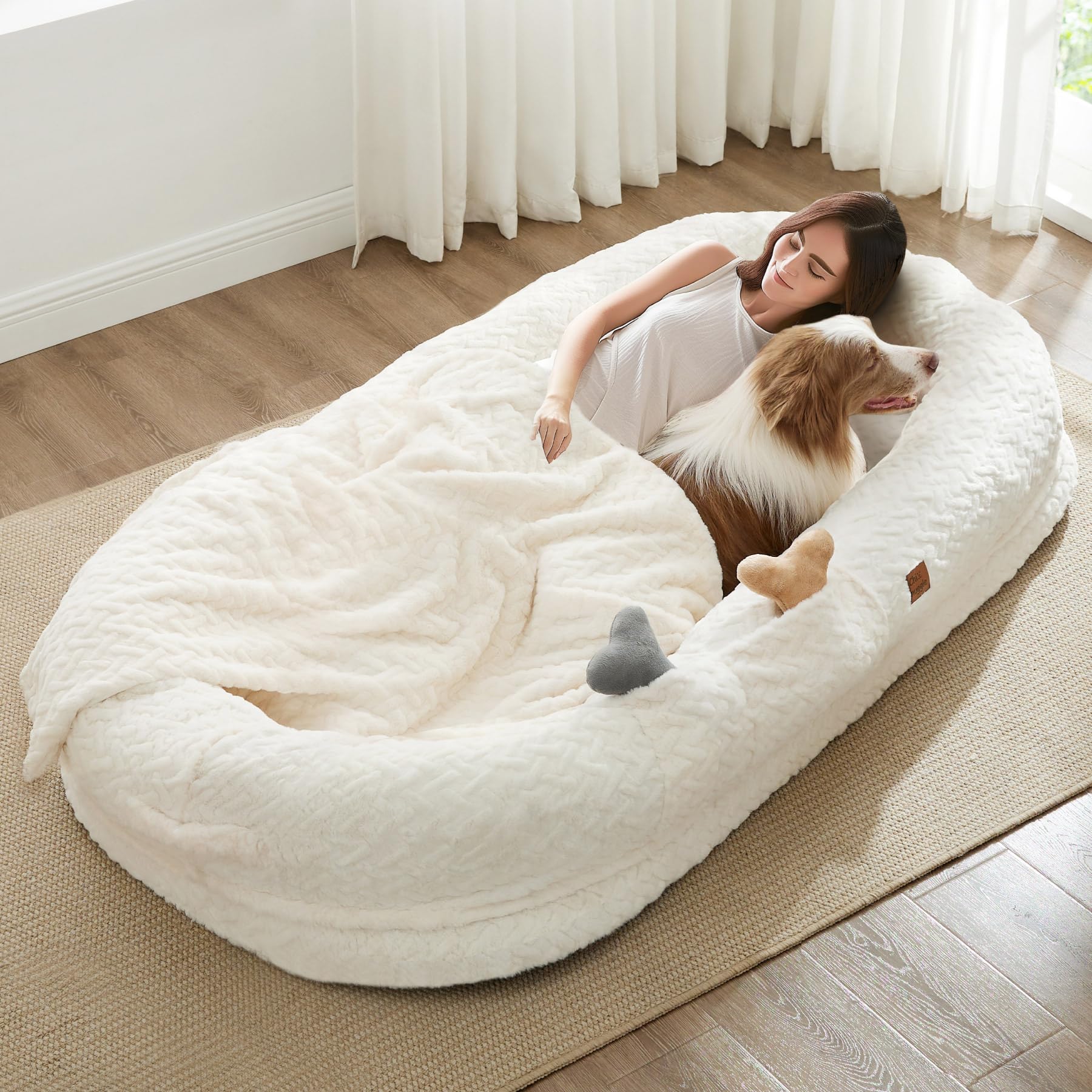 Human Dog Bed Updated