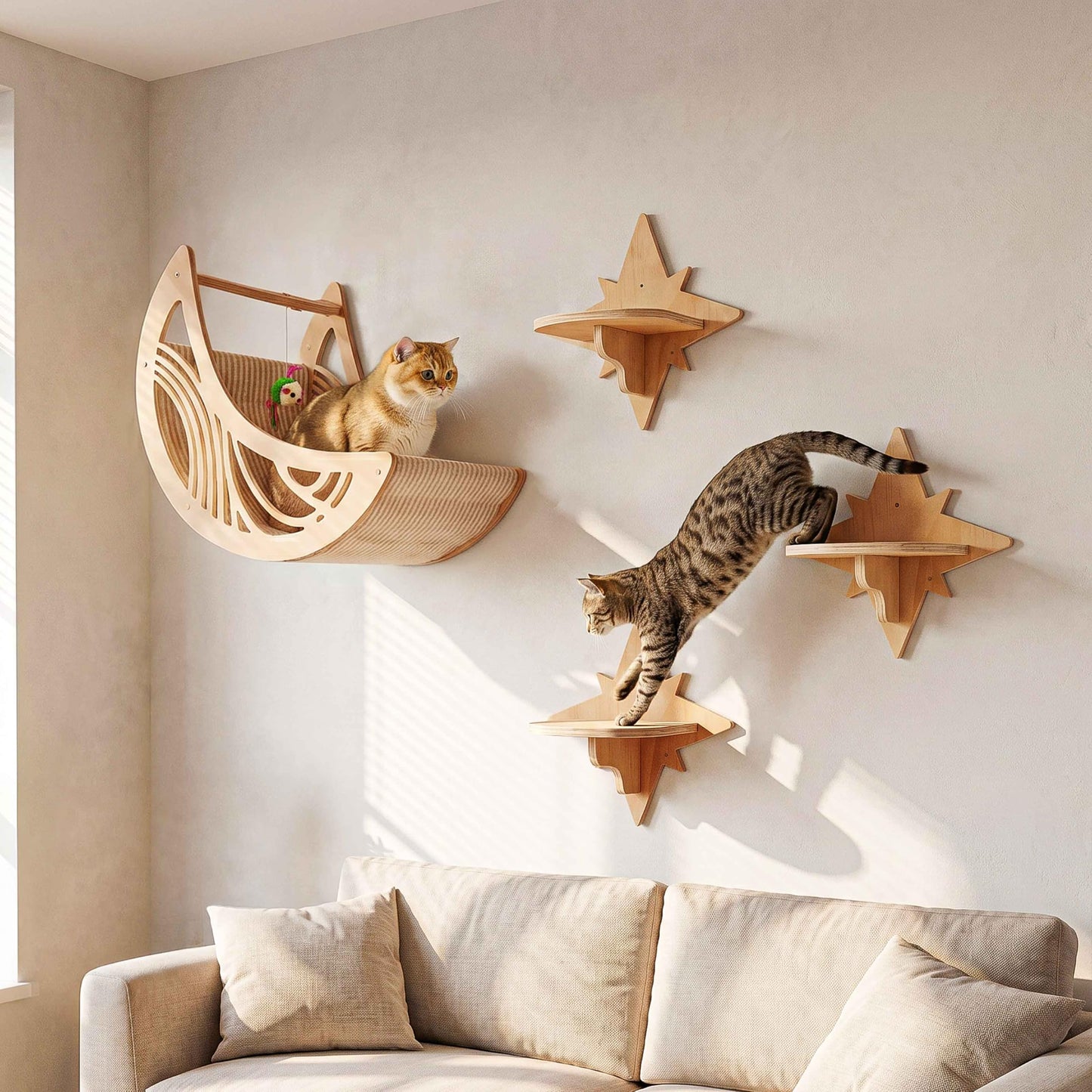 Catails CWS for Indoor Cat - Moon&Star