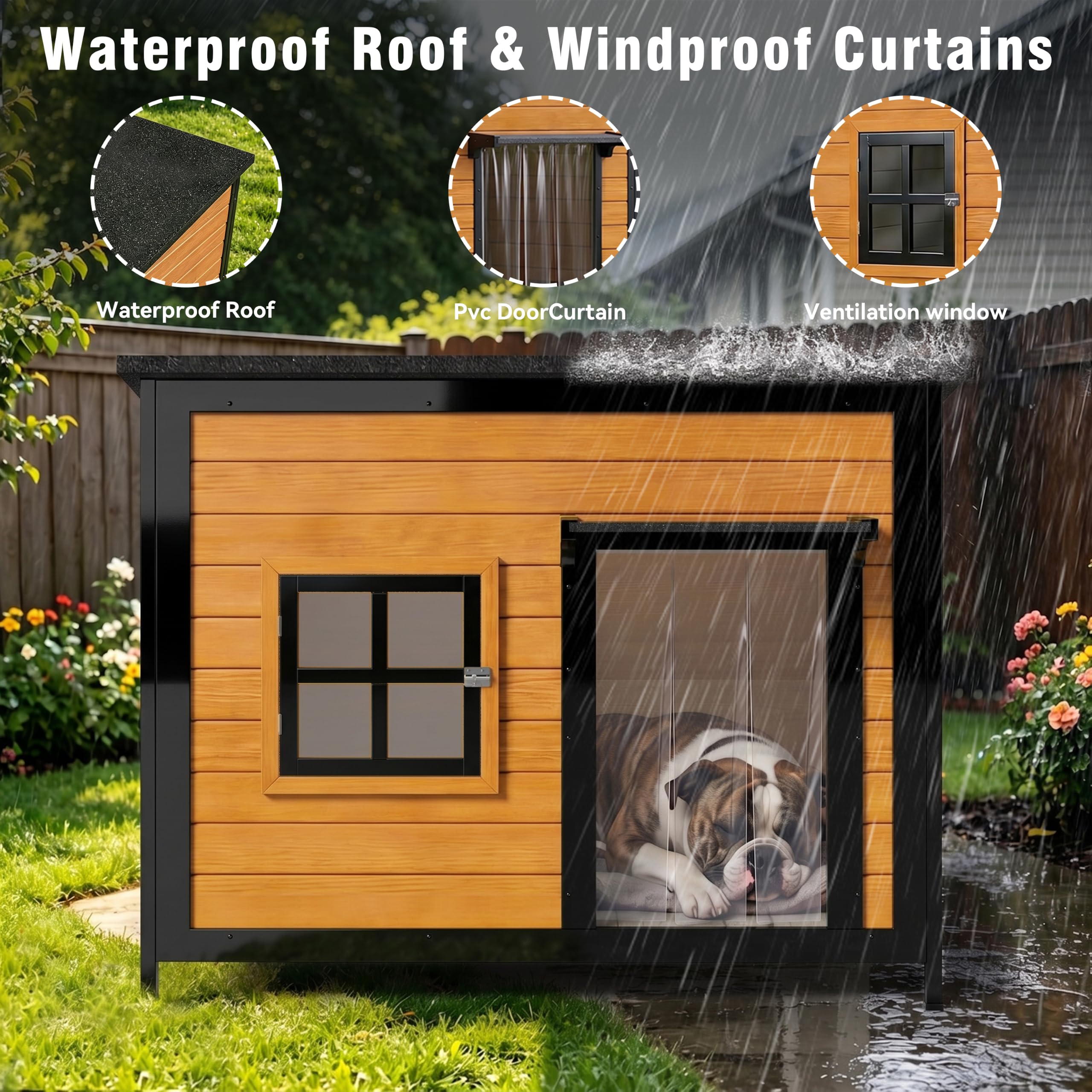 BuddyManor 59" Extra Large Dog House