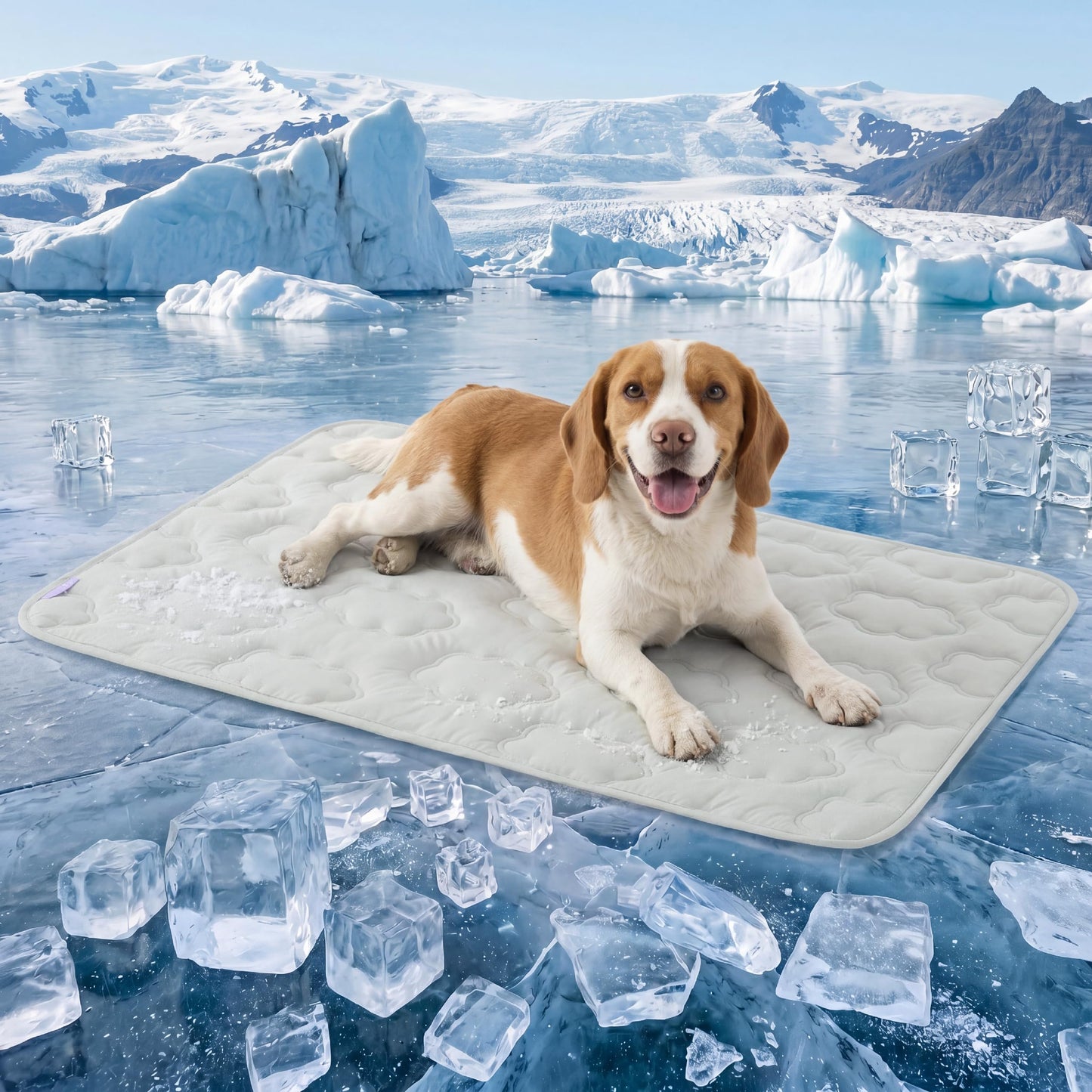 Cooling Dog Crate Pad Breathable Mesh Summer Mat