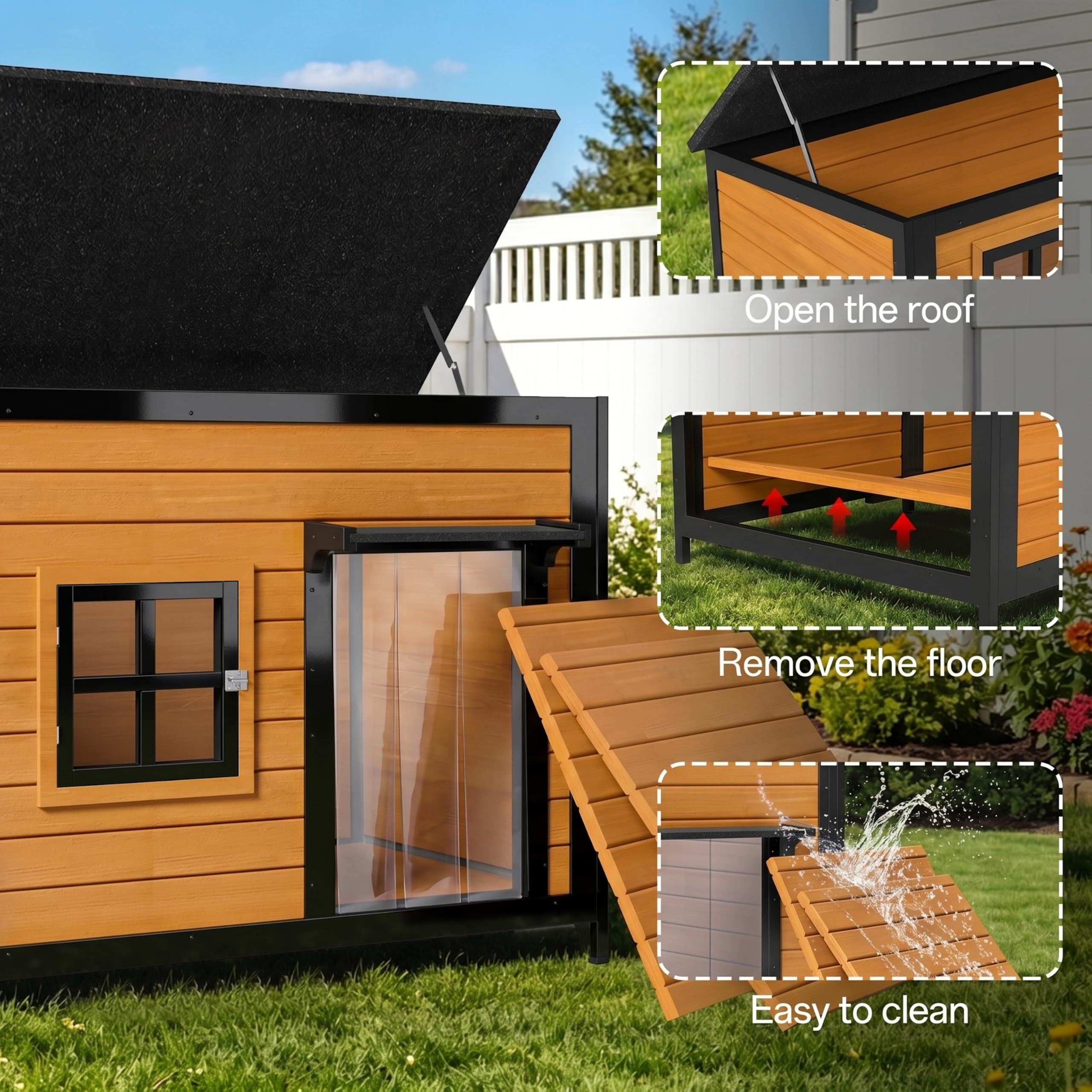 BuddyManor 59" Extra Large Dog House