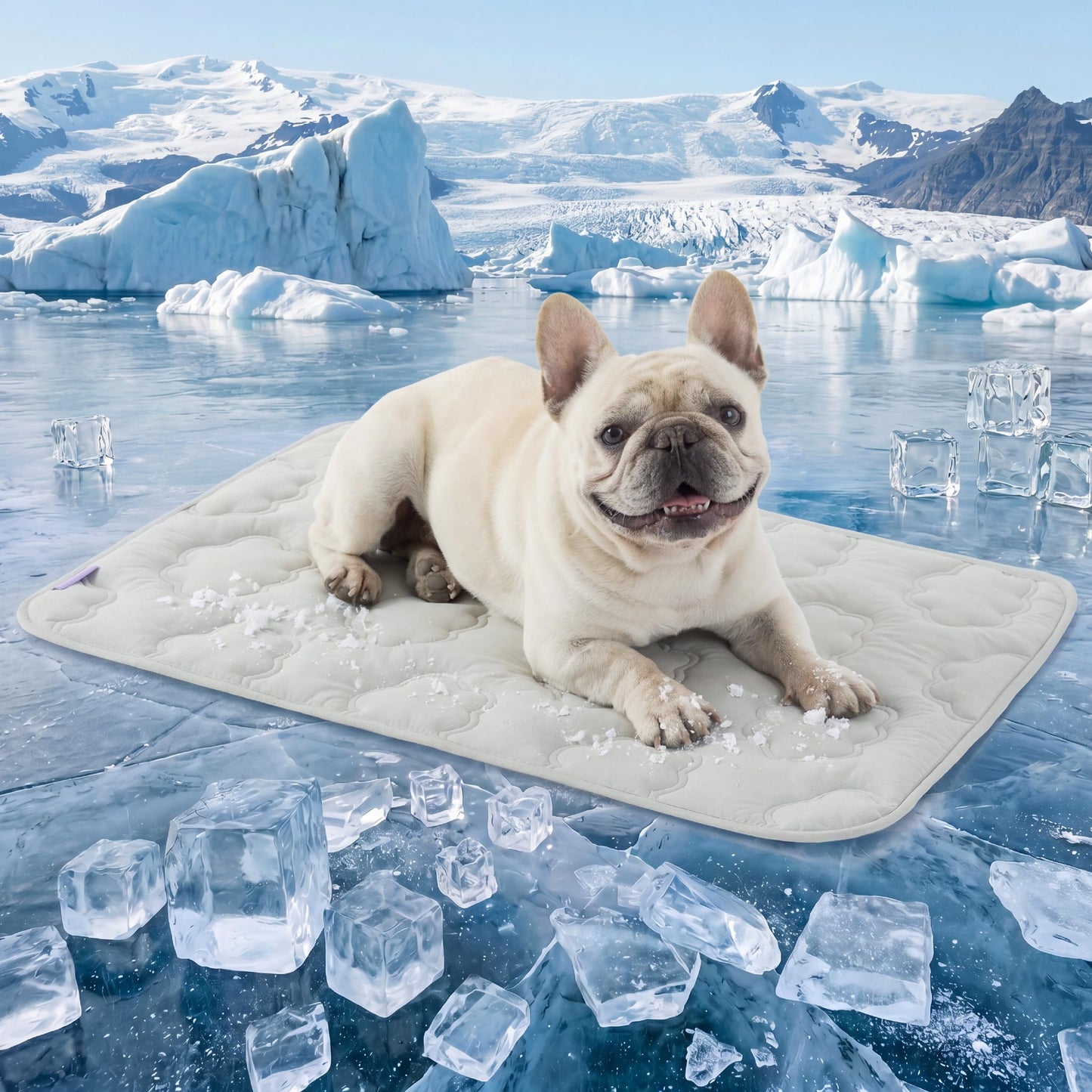 Cooling Dog Crate Pad Breathable Mesh Summer Mat