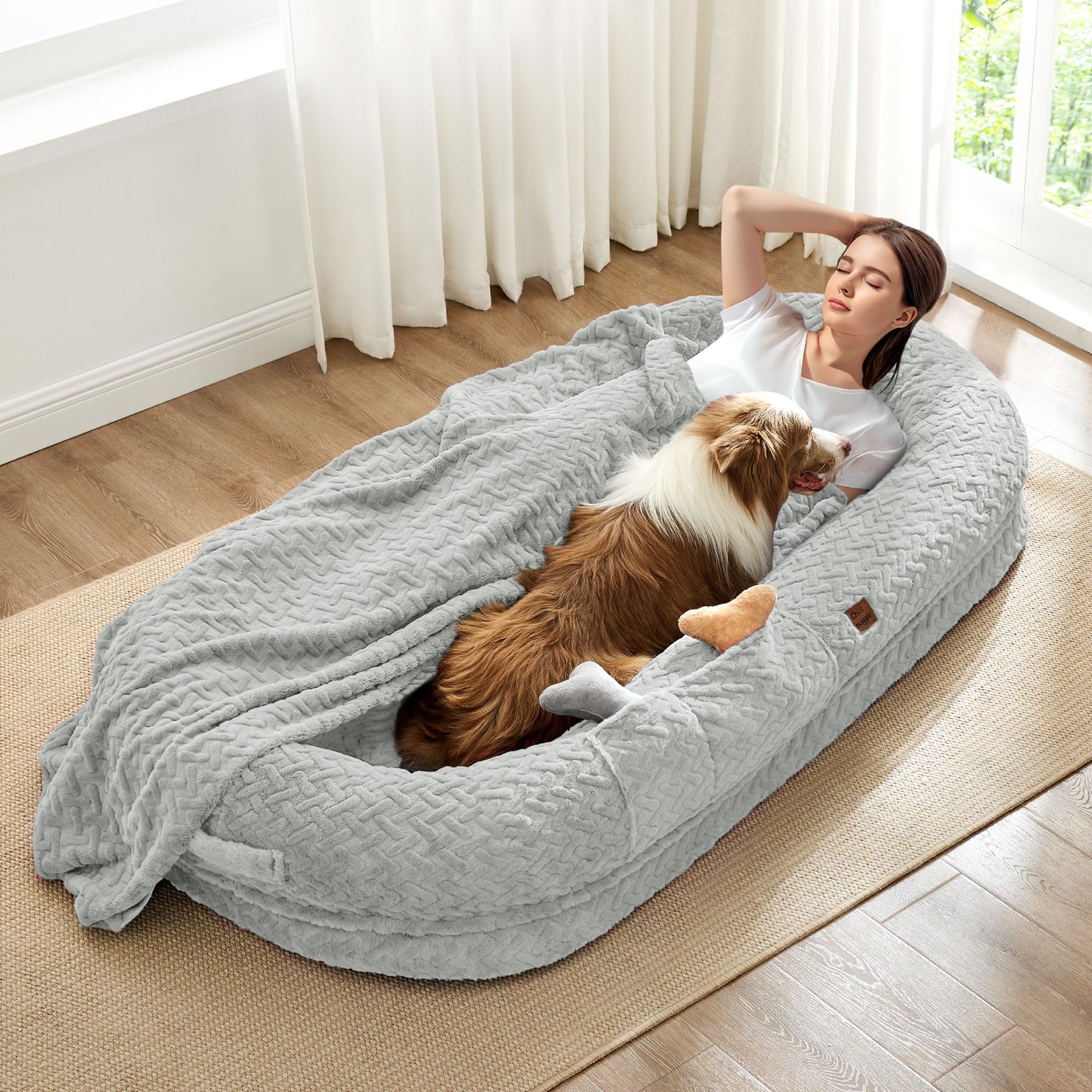 Human Dog Bed Updated