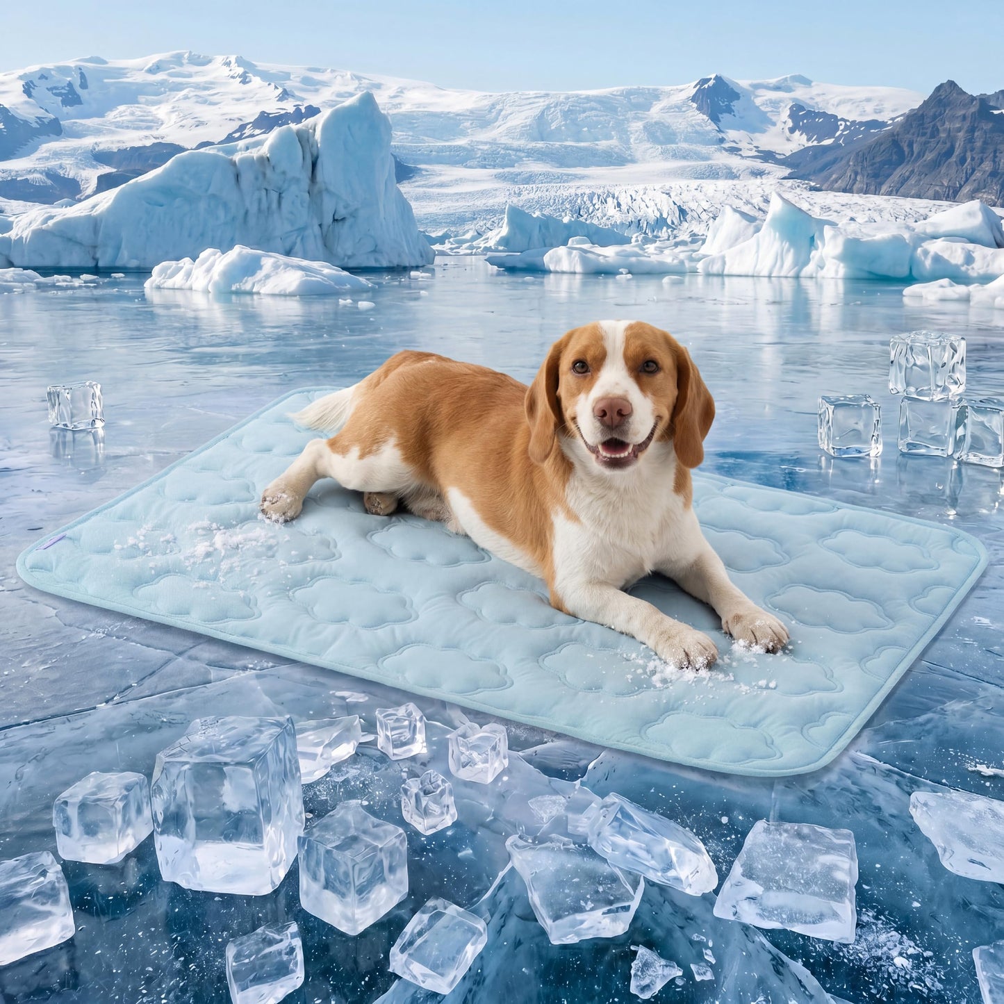 Cooling Dog Crate Pad Breathable Mesh Summer Mat
